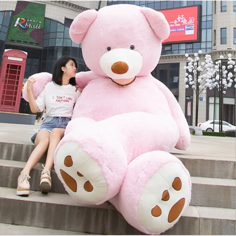 Giant Teddy Bear Plush Toy Huge Soft Toys Leather Shell - Image 7