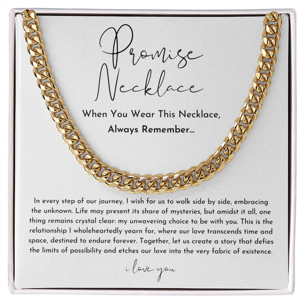 Promise Necklace For Him - Image 7
