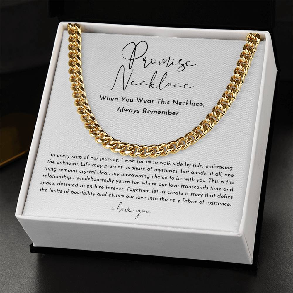 Promise Necklace For Him - Image 6