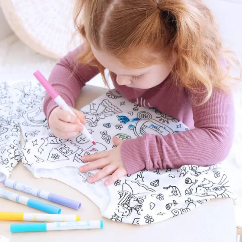 Colorable Kids Pajamas - Image 2